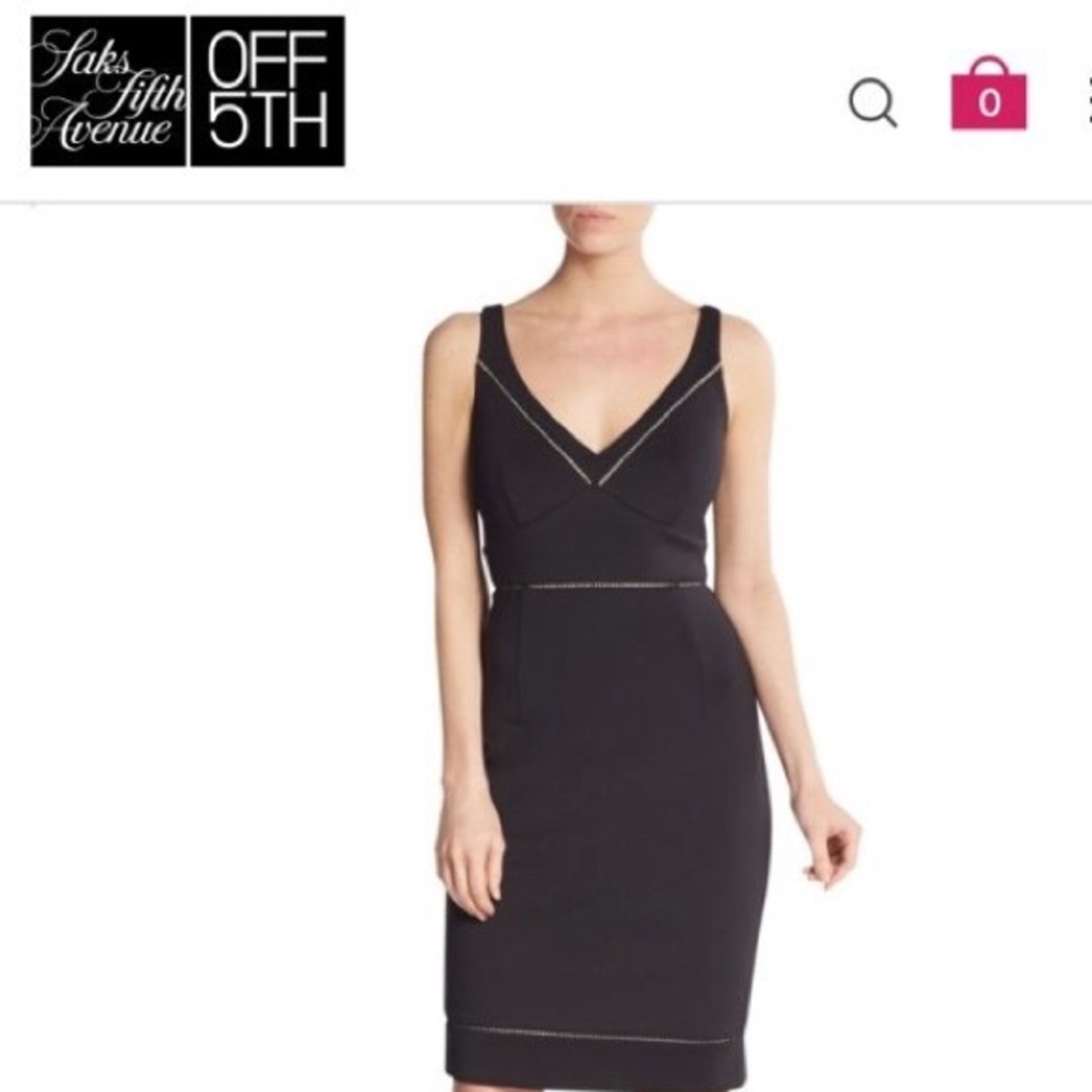 KARL LAGERFELD Black Dress Sz 4